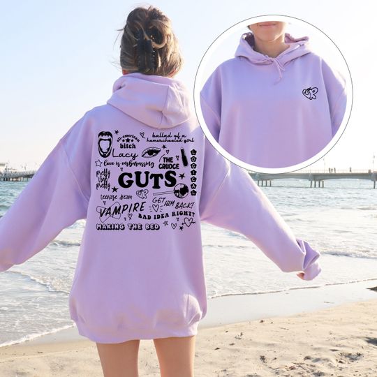 Olivia Rodrigo Guts Hoodie | Olivia Rodrigo Merch