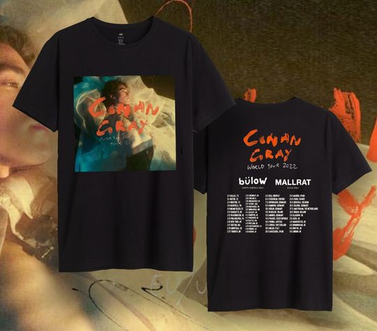 Conan Gray World Tour 2022 Shirt, Music Concert Tour Shirt, Conan Gray North America Tour 2022 Shirt