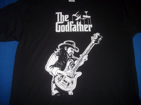 Lemmy tribute shirt, motorhead