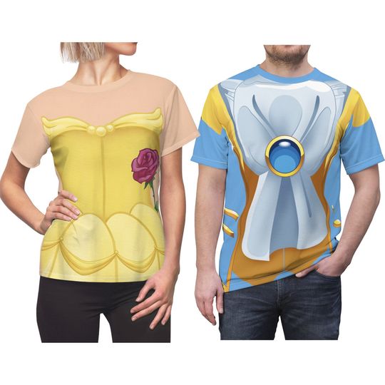 Beauty And The Beast Halloween Costume 3D Shirt