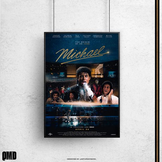 Michael Biopic Movie - Original Poster Art Print