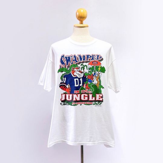 Vintage Auburn University Vs Florida Gators Football T-shirt