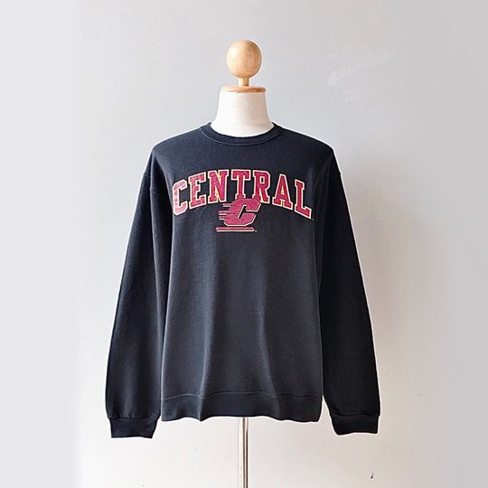 Vintage Central Michigan University CMU Sweatshirt (size L)