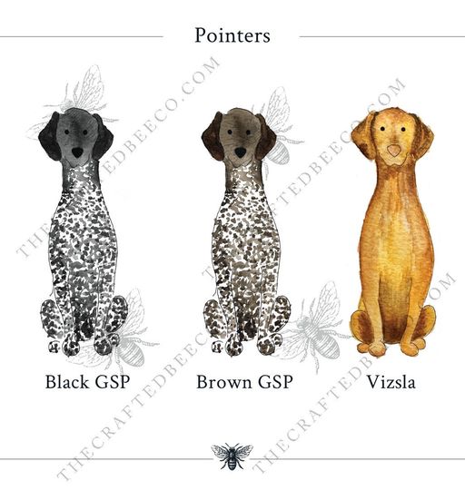 Spooky German Shorthaired Pointer Garden Flag | GSP Halloween Garden Flag