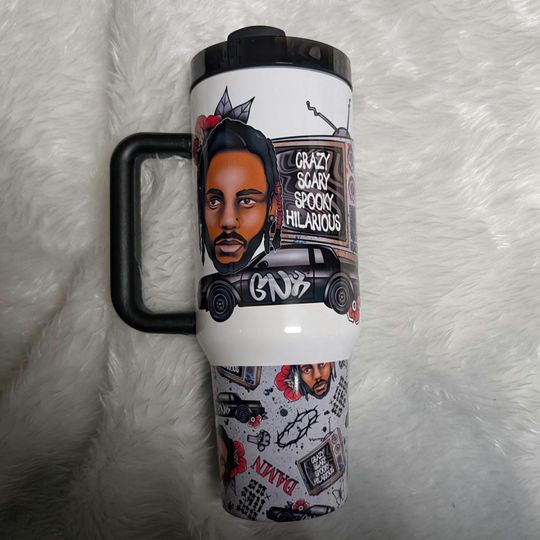 Kendrick Lamar 40 oz Tumbler with Handle