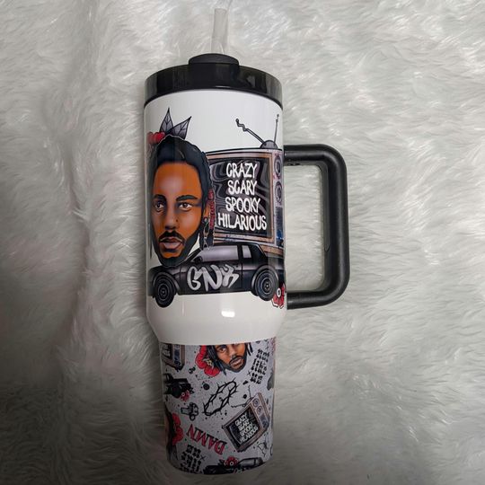 Kendrick Lamar 40 oz Tumbler with Handle