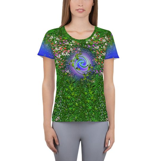 Te Fiti Inspired Running Costume 3D Shirt for Half Marathon Weekend | Princess Run | Wine & Dine |Athletic T-shirt