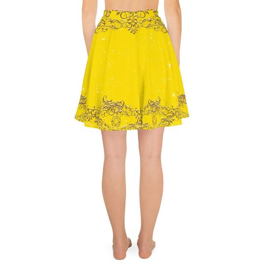 Belle Inspired Running Costume Skirt