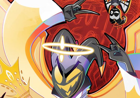 Hazbin Hotel Adam Print: First Man Cartoon Poster