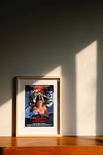 A Nightmare on Elm Street, 1984 supernatural horror slasher original film poster