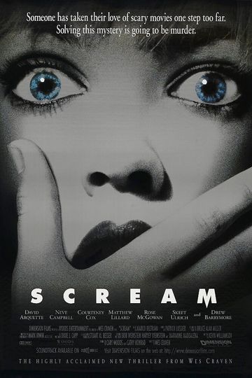 Scream, digital poster, instantly downloadable printable poster