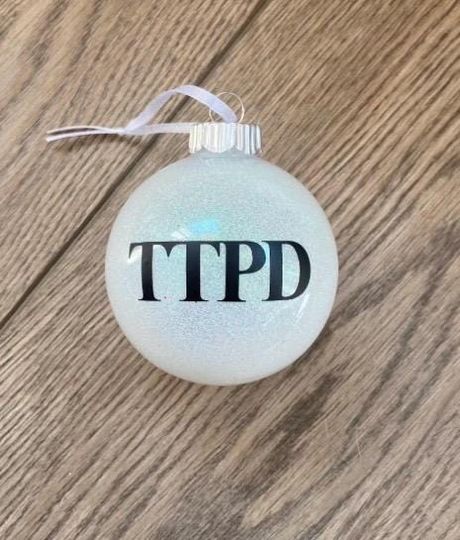 TTPD Single Ball Ornament - ADD ON to 2023 Set