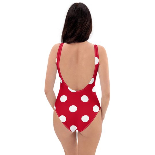 Mr. Mouse red polka dots swimsuit, Disney Vacation outfit