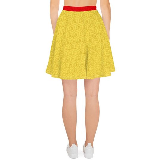 Snow White inspired skater skirt, Gift for her,