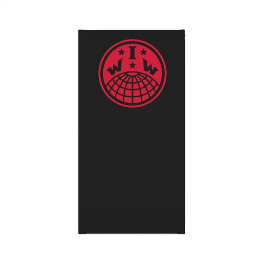 IWW Logo Lightweight Neck Gaiter - Union Strong