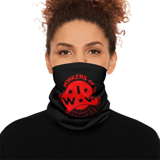 IWW Logo Neck Gaiter