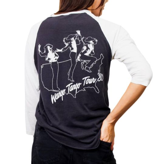 Ted Nugent Wango Tango 1980 Tour Baseball Tee