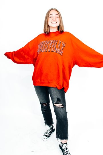 Vintage University of Louisville Sweatshirt