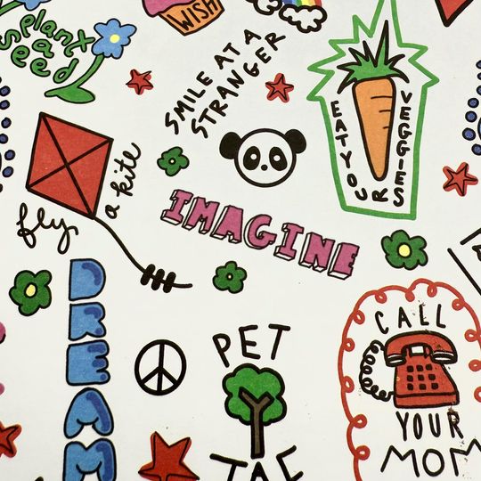 Imagine Wrapping Paper