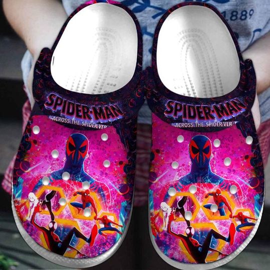 Spider Man Across the Spider-Verse Clogs, Disney Clogs