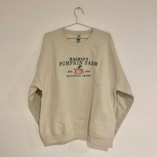 Hagrid's Pumpkin Farm Embroidered Sweatshirt