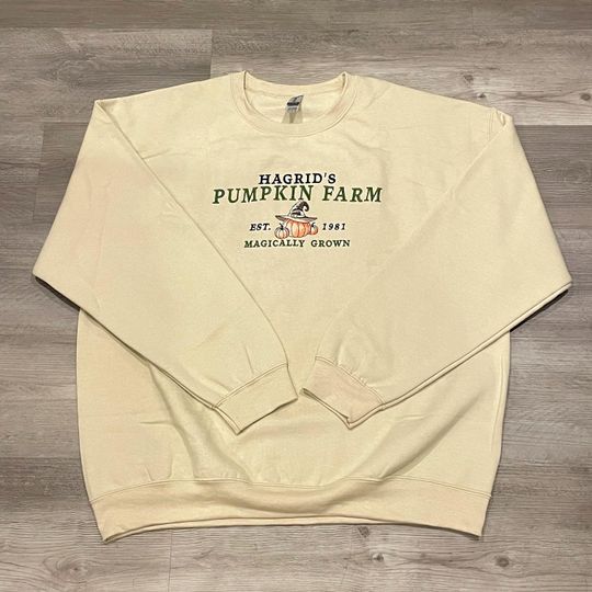 Hagrid's Pumpkin Farm Embroidered Sweatshirt
