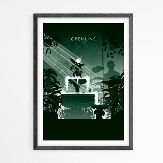 Gremlins movie poster | minimalist poster