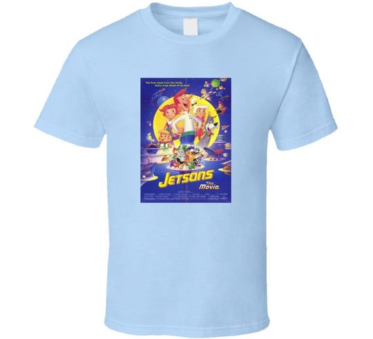 Jetsons The Movie Tee Animated Film T Shirt