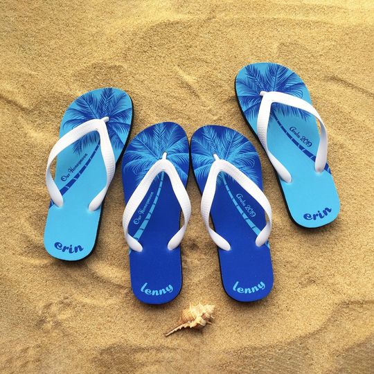 Flip flop for wedding guest, Flip flop for party, Bridesmaid Flip flops, Custom flip flops, Wedding flip flops