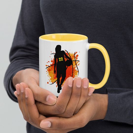Caitlin Clark Jersey Coffee Mug