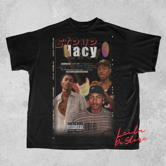 Steve Lacy 90s Rap Tees, Music Tshirt