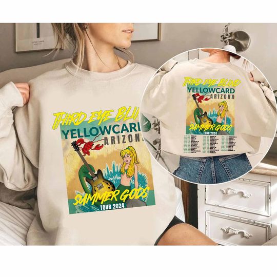 Third Eye Blind 2024 Tour Shirt, 2024 Summer Gods Tour Sweatshirt