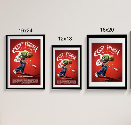 Scott Pilgrim vs. The World Movie Poster