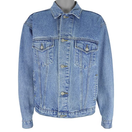 Vintage (Warner Bros.) - Hanna Barbera Denim Bomber Jacket 1990s Large