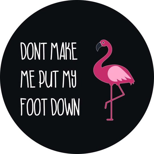 Flamingo Spare Tire Covers