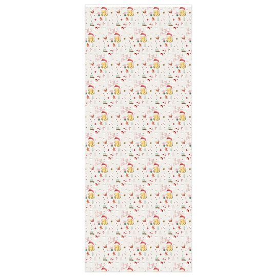 Winnie the Pooh Wrapping Paper Merry Christmas with Piglet