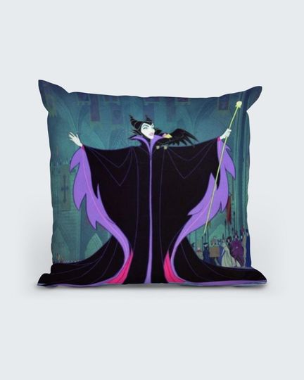 Maleficent Cushion (14x14) - Sleeping Beauty - Icons Collection