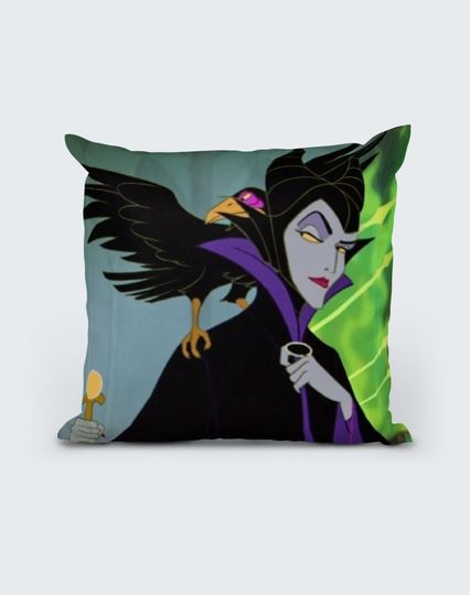 Maleficent Cushion (14x14) - Sleeping Beauty - Icons Collection