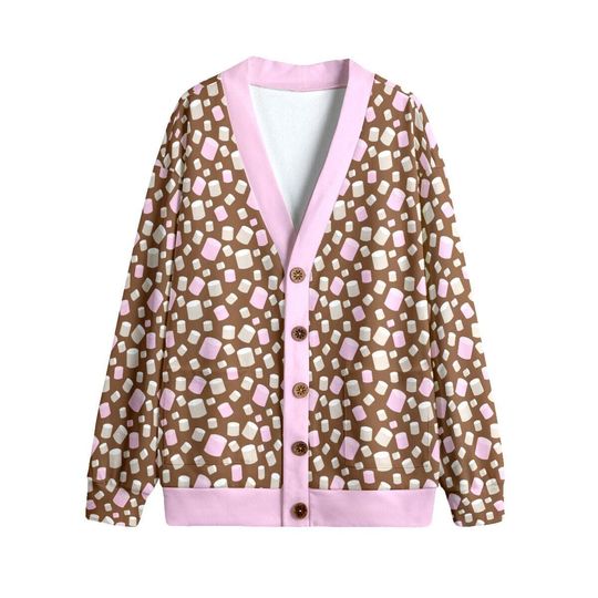 You're So Hot Chocolate Button Up Cardigan Jacket