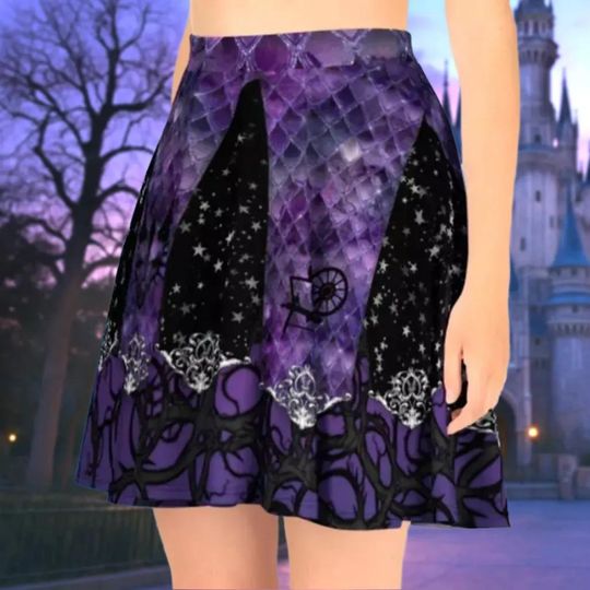 Maleficent Dragon Skater Skirt
