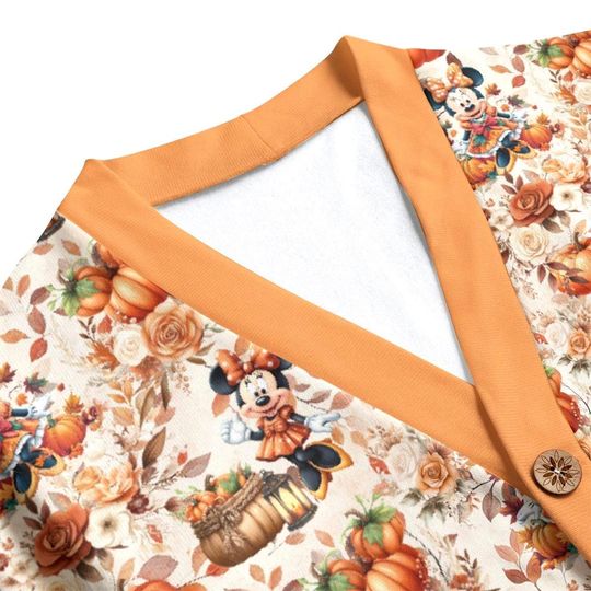 Pumpkin Patch Minnie Button Up Cardigan Jacket