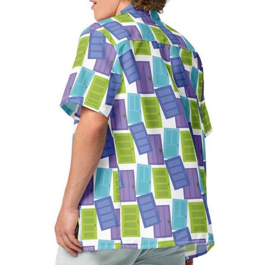 Monsters Inc Doors Hawaiian Shirt