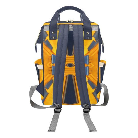 Cosmic Rewind Starblaster Diaper Backpack, Back to School Gift for Kids