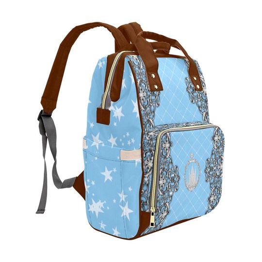 Snow Queen Diaper Backpack, Back to School Gift for Kids