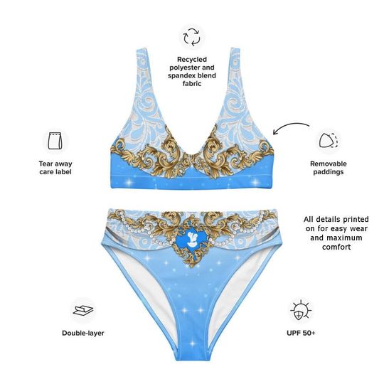 Cinde Ornate Two Piece Swimsuit