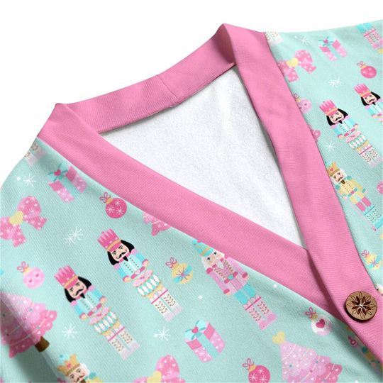 Kawaii Nutcracker Button Up Cardigan Jacket