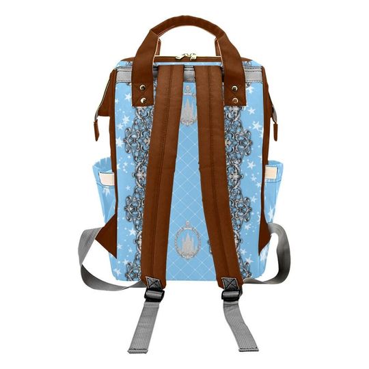 Snow Queen Diaper Backpack, Back to School Gift for Kids