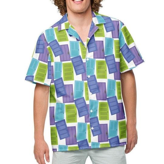 Monsters Inc Doors Hawaiian Shirt