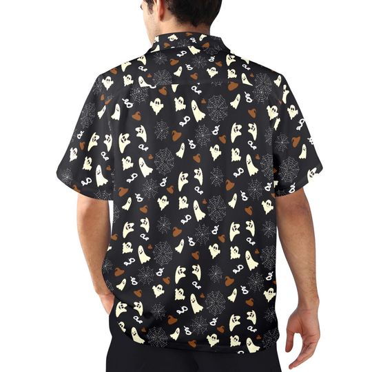 Ghost Halloween Hawaiian Shirt | Button Up Down Shirt