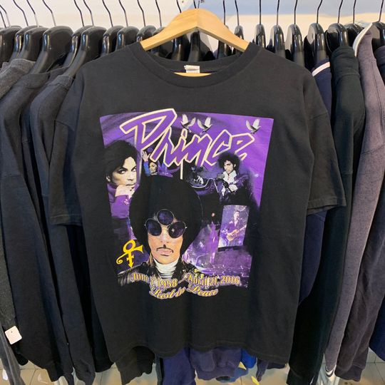 Vintage 90's Prince Purple Raid Shirt Prince Purple Roundneck T shirt
